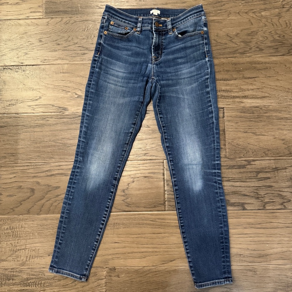 J.Crew Skinny Jeans Women’s Size 26/28 Blue‎ Stretch Denim
